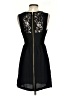 Cooperative 100% Rayon Solid Black Cocktail Dress Size 0 - photo 2