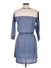 Bobbie Brooks Blue Casual Dress Size L - photo 2