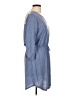 Bobbie Brooks Blue Casual Dress Size L - photo 4