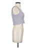 Soho 100% Nylon Silver Purple Tank Top Size S - photo 4