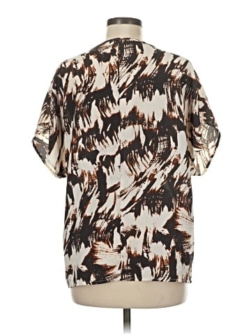 CALVIN KLEIN JEANS Short Sleeve Blouse (view 2)