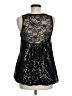 Wildcat Black Sleeveless Blouse Size M - photo 2