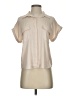Evereve 100% Polyester Ivory Short Sleeve Blouse Size XS - photo 1