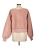 Express Outlet 100% Polyester Pink Pullover Sweater Size L - photo 2