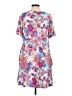 Lush Print Pink Casual Dress Size M (estimated) - photo 2
