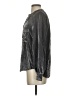Pilcro Metallic Gray Long Sleeve Blouse Size XS - photo 5