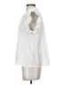 Joy Joy 100% Viscose White Short Sleeve Blouse Size S - photo 5