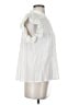 Joy Joy 100% Viscose White Short Sleeve Blouse Size S - photo 4