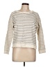 Unbranded Stripes Ivory Pullover Sweater Size L (estimated) - photo 1