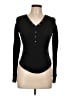 Emerson Lang Black Long Sleeve Top Size L - photo 1