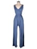Lulus Solid Blue Jumpsuit Size S - photo 1