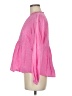 Torrid 100% Cotton Pink Long Sleeve Blouse Size Med Plus (00) - photo 5