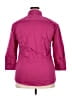 Doublju Pink 3/4 Sleeve Button-Down Shirt Size 2X - photo 2