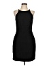 Greylin Solid Black Cocktail Dress Size L - photo 1