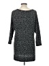 Soma Animal Print Gray Brown Casual Dress Size L - photo 2