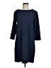 Paraphrase Chevron-herringbone Blue Casual Dress Size M - photo 1