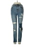 Bcg Hearts Blue Jeans Size 24 waist - photo 1