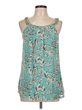 Jade Melody Tam Sleeveless Blouse