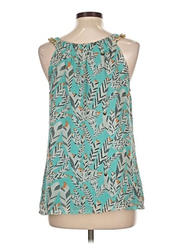 Jade Melody Tam Sleeveless Blouse (view 2)