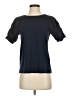 Ann Taylor LOFT Blue Black Short Sleeve Top Size XS - photo 1