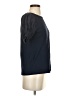 Ann Taylor LOFT Blue Black Short Sleeve Top Size XS - photo 4