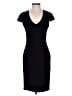 H&M Solid Black Cocktail Dress Size 8 - photo 1
