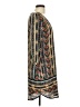 Pink Owl 100% Polyester Paisley Black Casual Dress Size L - photo 4