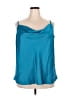 Torrid Teal Sleeveless Blouse Size 2X Plus (2) - photo 1