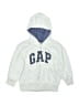 Baby Gap 100% Polyester Silver Zip Up Hoodie Size 3T - photo 1