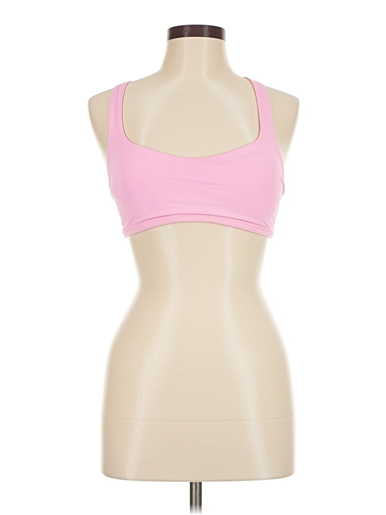 Pre-owned Lululemon Athletica Sports Bra In Pink