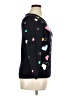 Talbots Hearts Black Pullover Sweater Size 0X - photo 4