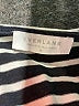 Everlane Stripes Black 3/4 Sleeve Top Size M - photo 6