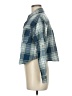 Hyfve Plaid Blue Long Sleeve Blouse Size M - photo 5