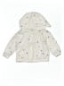 Carter's 100% Cotton Polka Dots Ivory White Jacket 0-3 MO / 3 MO - photo 1