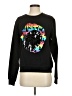 Just Cavalli 100% Cotton Graphic Black Sweatshirt Size S - photo 1