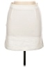Cider Solid Ivory White Casual Skirt Size L - photo 1