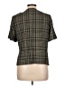 Alfred Dunner Green Black Short Sleeve Blouse Size 12 - photo 2