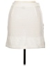 Cider Solid Ivory White Casual Skirt Size L - photo 2