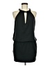 Just Fab 100% Rayon Solid Black Cocktail Dress Size M - photo 1