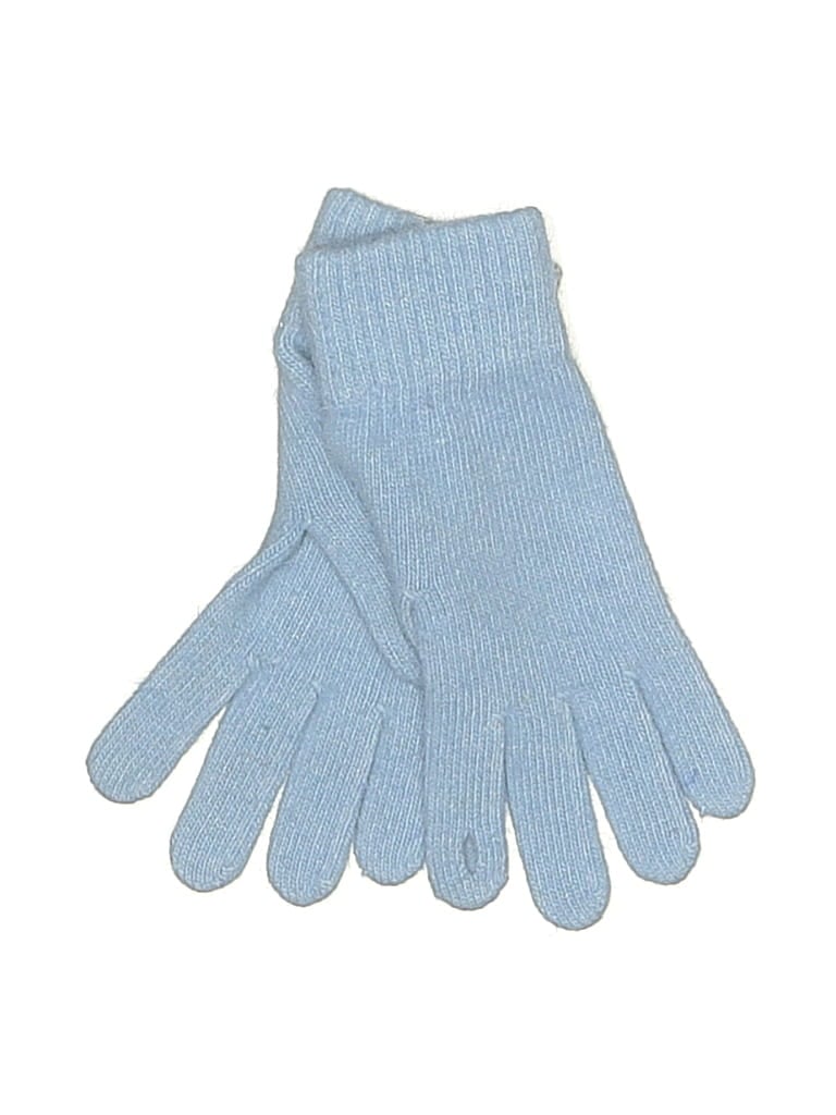 Pre-owned Vimoda Gloves In Blue