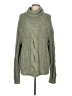 Pietro Brunelli Green Turtleneck Sweater Size L (estimated) - photo 1