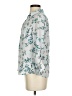 The Limited Floral Teal 3/4 Sleeve Blouse Size S - photo 5