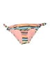 Splendid Stripes Pink Swimsuit Bottoms Size M - photo 1