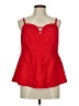 Torrid Red Sleeveless Blouse Size Med Plus (00) - photo 1