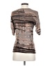 Patchington Brown 3/4 Sleeve Top Size S - photo 2