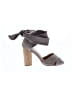 Splendid 100% Leather Gray Heels Size 9 1/2 - photo 1