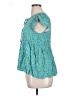 Shein 100% Viscose Teal Short Sleeve Blouse Size XL - photo 5