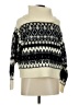 Universal Thread Houndstooth Ivory Turtleneck Sweater Size M - photo 1