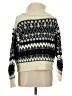 Universal Thread Houndstooth Ivory Turtleneck Sweater Size M - photo 2