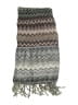 2 Chic 100% Acrylic Chevron-herringbone Gray Scarf One size - photo 2